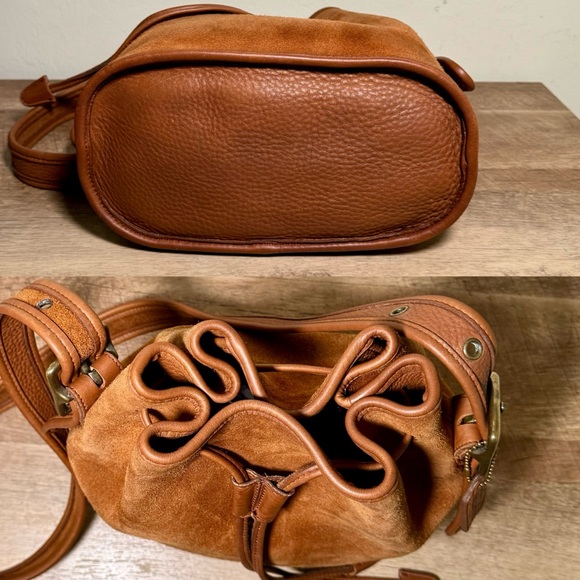 ❤️SOLD❤️Vintage Coach Russet Berkeley Drawstring 9012 - Picture 6 of 10